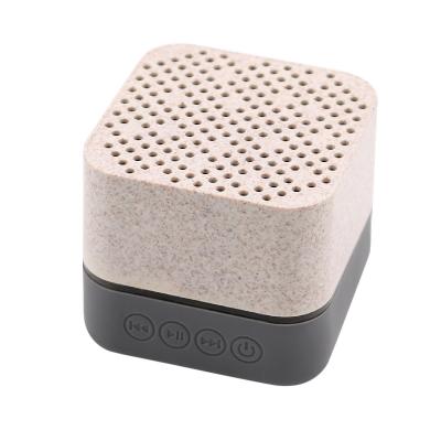 China New AirPlay OEM ODM Customized Logo Biodegradable Wireless Blue Tooth Speaker Portable Home Speaker Mini Speaker for sale