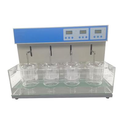 China 4 Barrel Tablet Tension Tester USP Compliance Disintegration Tester price BJ-4 4 wells of 1000ml for sale