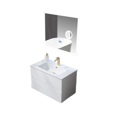 China Environmentally Friendly Selling Mirror Enlargement Mirror Bathroom Cabinet Group Wash Hand Sink Toilet Wash Table Basin Smart Customization for sale