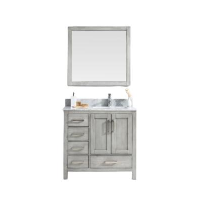 China Environmentally Friendly Cabinet Bathroom Vanity Free Standing Sink and Cabinet Worktop Basins Bathroom Sink for sale