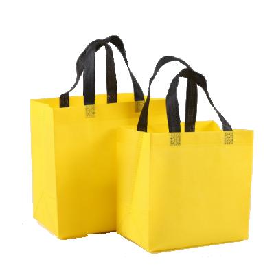 China Wholesale Shop Bag Color Printing Eco-friendly Design PP Spunbond Nonwoven Bag For Shopping And Promotion for sale