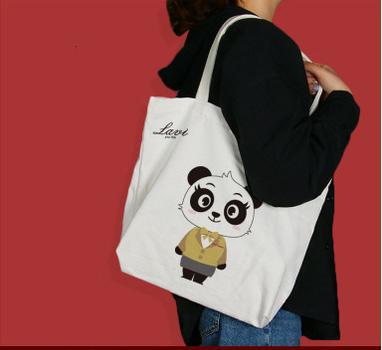 China Eco - Friendly Cotton Canvas Bag Canvas Tote Bag Wholesale Shopping for sale