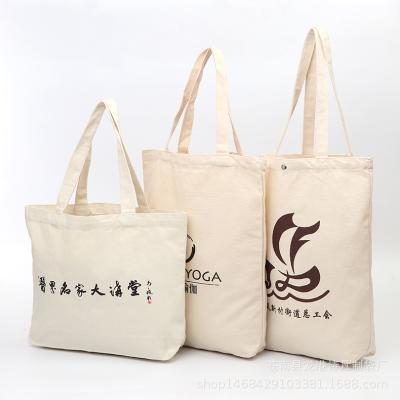 China Large One-Shoulder Eco-Friendly Cotton Bag Cotton Supermarket Canvas Bag Eco-Friendly Cotton Bag for sale