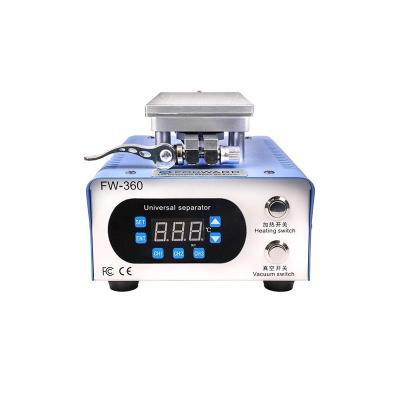 China 360 Rotary & Two-button control & FW-360 Super-Strong Suction LCD FORWARD Rotary Separator Machine With Two-Button Control For All Phone Screens Separating for sale