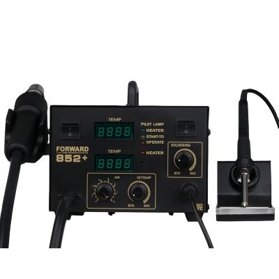 China FORWARD 852+ Cool/Hot Air Air Gun With Soldering Iron Combination for sale