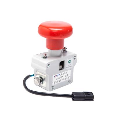 China OFUN 300a Electrical Emergency Disconnect Switch Stop Button Switch 12V,24V,36V,48V,60V,72V,84V,96v,120V for sale