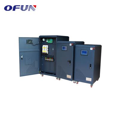 China OFUN China Supply Three Phase Automatic Voltage Stabilizer SBW 50Kva AC Stabilizer for sale