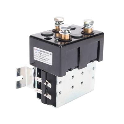 China OFUN General Magnetic DC Power Contactor Double Pole Normal Open 200A  Contactor 48V for sale