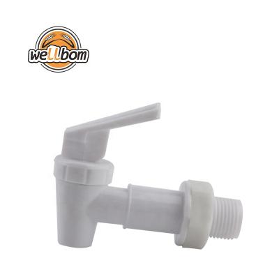 China Home Brew Plastic Juice Tap Faucet Food Grade Spit / Faucet / Faucet For Homebrewing Barrel Plastic White for sale