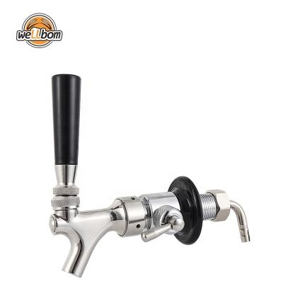 China Viable Flow Control Beer Dispenser Adjustable Homebrew Bottom Tap Faucet With Leg for sale