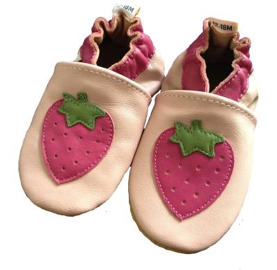 China Anti-slippery Newborn Baby Shoes Leather Baby Shoes Baby Shoes Soft Sole for sale