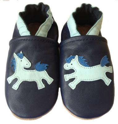 China Anti-slippery Soft Sole Baby Leather Shoes Kids House Shoes OEM Designs Welcome for sale