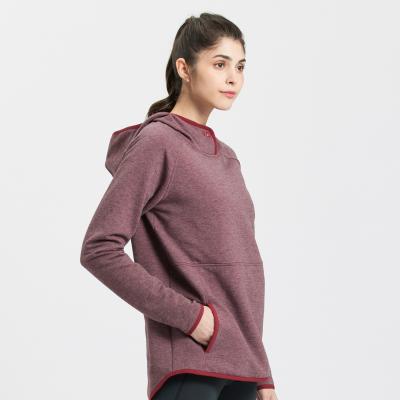 China Breathable Winter Fleece Pullover Hoodie Sweatshirt For Women for sale