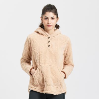 China Breathable New Product Casual Winter Sherpa Hoodie Fleece Sweatshirt for sale