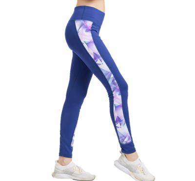 China ODM Breathable Yoga Pants Push Up Mid Waist Fitness Women Patchwork Legging Women Athleisure for sale