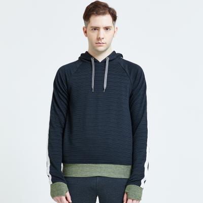 China Autumn Thermal Hoodie Front Kangaroo QUICK DRY Pocket Knit Top Men Athleisure for sale