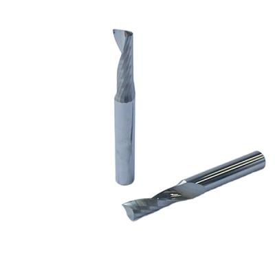 China Solid Carbide One Flute Spiral End Mill For Acrylic for sale