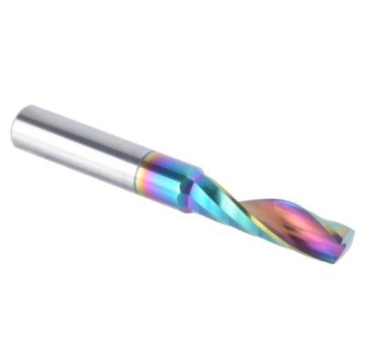 China Spiral 1 Flute Solid Carbide CNC End Mill Aluminum Carbide Cutting Tool for sale