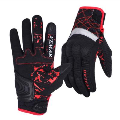 China Protective Hands Motorcycle Gloves Fitness Cycling Full Finger Ridding Gloves for sale