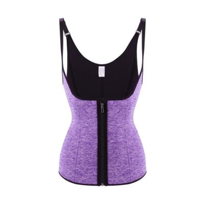 China Antibacterial Women Waist Trimmer Body Shaper Back Support Neoprene Corset Belt Waist Trainer for sale