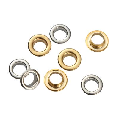 China Wholesale Combination Garment Punch Nickel Free Round Brass Grommet For Handbag Garment for sale