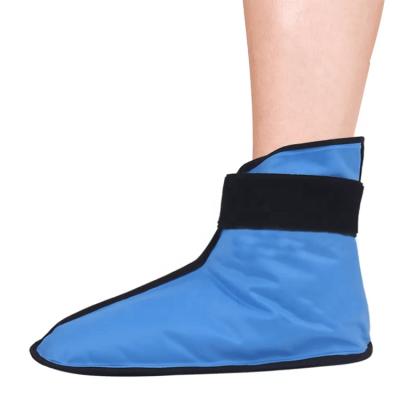 China Cold-Hot Therapy Foot Ice Pack Shoes Ice Therapy Ice Cooling Wrap For Foot Pain Relief Cold-Hot Gel Pack Foot Wrap for sale