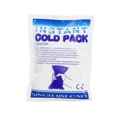 China Emergency Cold Instant Cooling Gel Squeezes Disposable Cold Bag Packs for sale