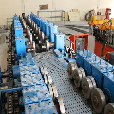 China Automated Cable Tray Cold Roll Form Machine , Steel Roll Form Machinery Cold Drywall Stud Track Roll Forming Machine for sale