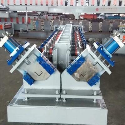 China GI sheet coil or cold rolled coil or aluminum beam etc. shelf rack storage cold roll forming machine for sale