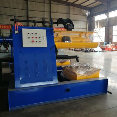 China Building Material Stores 5 Tons Metal Hydraulic Coil Decoiler With Loading Car for sale