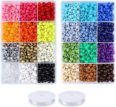 China Bracelet Making Bracelet DIY Large Bead Various Color Easy To Make Alphabet Letter Bead Kit for sale