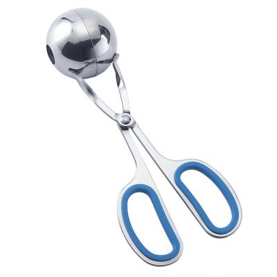 China Sustainable Kitchen Tools 304 Stainless Steel DIY Meatball Rice Scoop Clip for sale