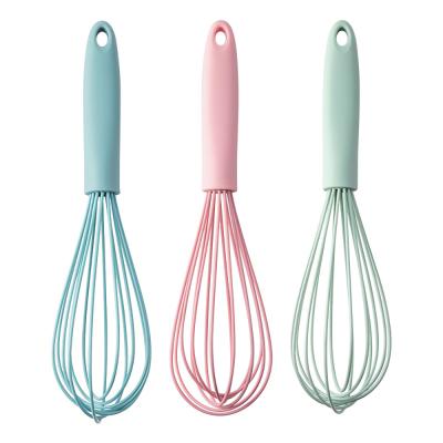 China High Quality Viable Silicone Stainless Steel Egg Metal Beater Egg Mixer for Kitchen Accessories for sale