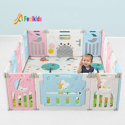 China Feelkids Contemporary Playpen By Feelkids WL-1-10 Living Room 2 2kg 230*230*70 Cm for sale