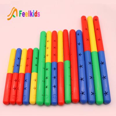 China Wholesale Plastic Amazon Toys Children Educational Baby Learning Toddler Gymnastics Bar Kindergarten Kids Early Morning Bell Bar for sale