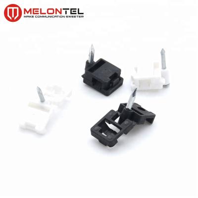 China FTTH System MT-1761 FTTH Fiber Optic Cable Clip With Nail for sale