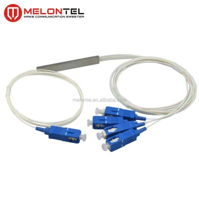 China FTTH Factory Price MT-1080-SC 1*4 0.9mm A/PC UPC PLC Optical Splitter With SC Connector for sale