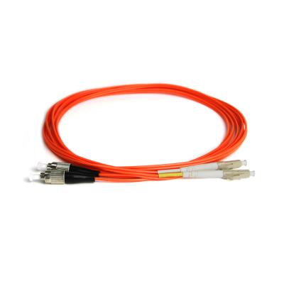 China FTTH MT-D1000 Hot Sale 1M/2M/3M Customize Type FC-LC UPC 62.5/125 Fiber Optic Multi Mode Duplex Fiber Optic Patch Cord MM Cord for sale