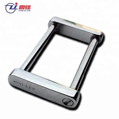 China Fasion metal accessories for handbag metal logo square ring for sale