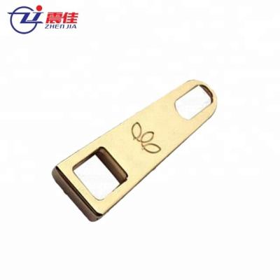 China Clothing Handbags Factory Price Cheapest Metal Zipper Pulls Logo for sale