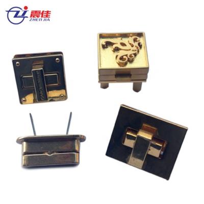 China Metal Bag Accessories Twist Locks and Snap Clasps for Leather Bags for sale