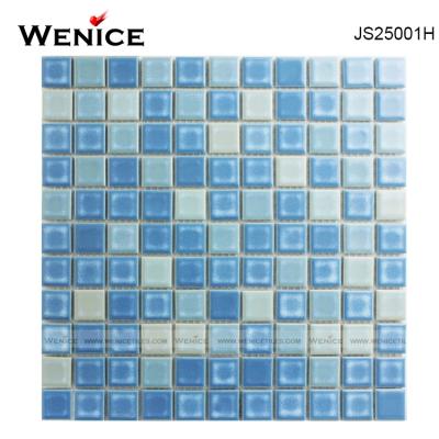 China Alkali Resistance New Arrival Product Swimming Pool Tiles Ceramic Mosaic Tiles Discontinued Floor Tile for sale