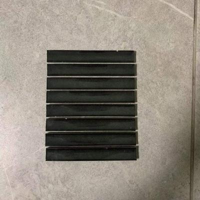 China CLASSIQUE 145x20mm Black Glossy Mosaic for sale