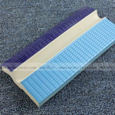 China Combine deslick and wear-resistance swimming pool border tile swimming pool tile for sale special swimming pool edge tile for sale