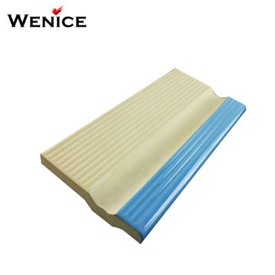 China Cheap wholesale outdoor tile swimming pool bullnose tile for sale for sale