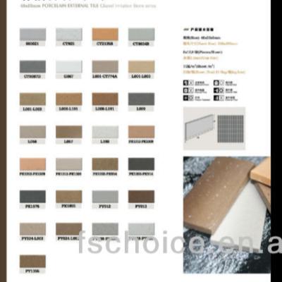 China Rustic Tiles Porcelain Tile For External Wall , Exterior for sale