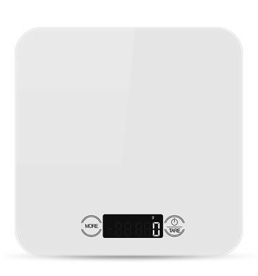 China Weight Measuring D1G Digital Kitchen Diet Scale Max LCD Display High Accuracy 3 in 1 5000G 5kg Weight Measuring Rectangle for sale