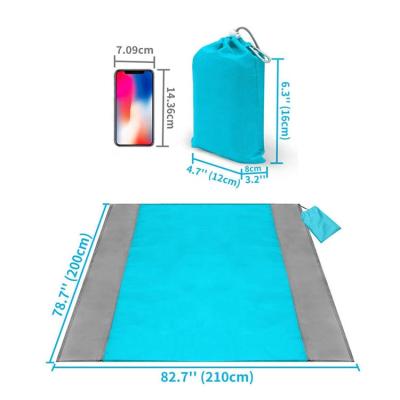 China 200 x 210cm Extra Large Waterproof Sand Proof Hike Mat Beach Picnic Blanket Camping Excursions Picnic Dinner Mat for sale