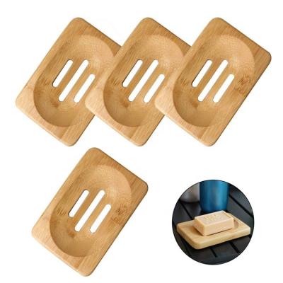 China Traditional Natural 100% Biodegradable Wooden Soap Holder Hotel Accessory Bamboo Soap Dish for sale