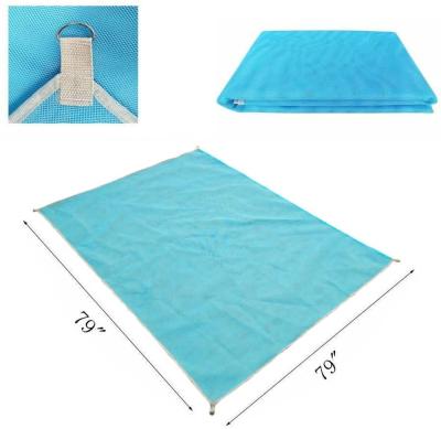 China Beach Mat Sand Proof Blanket Sand Free Large Lightweight Compact Beach Towel Mat Fast Dry Waterproof Easy Clean Ultra Portable Blanket for sale